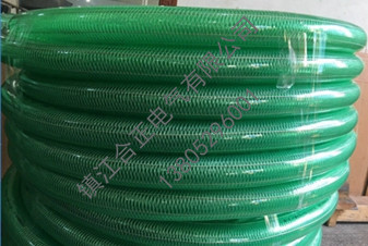 锡林郭勒绿色钢绕编制软管
